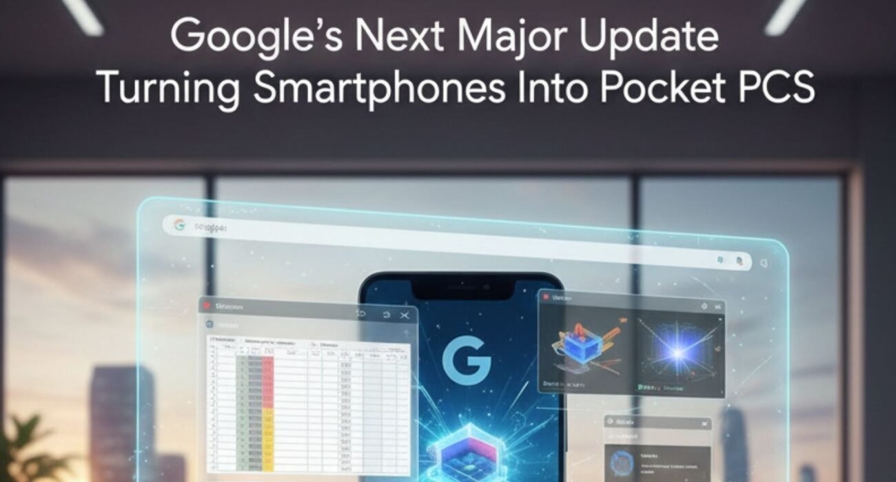 Google’s Next Major Update Turning Smartphones Into Pocket PCs