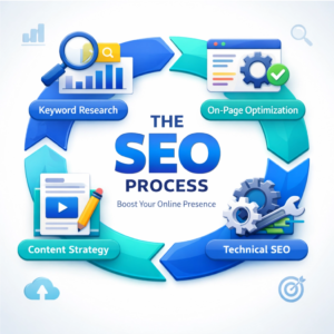SEO Process Infographic